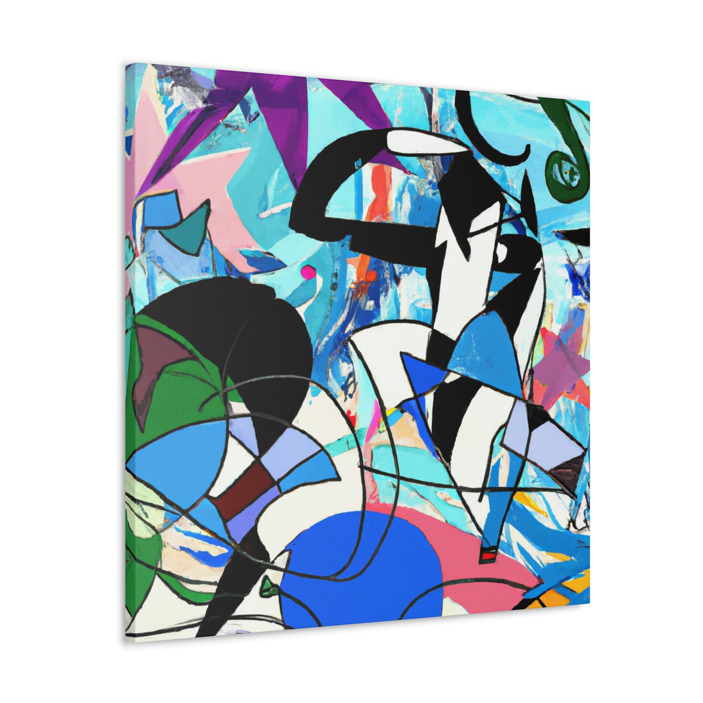 Neptune in Art Deco - Canvas