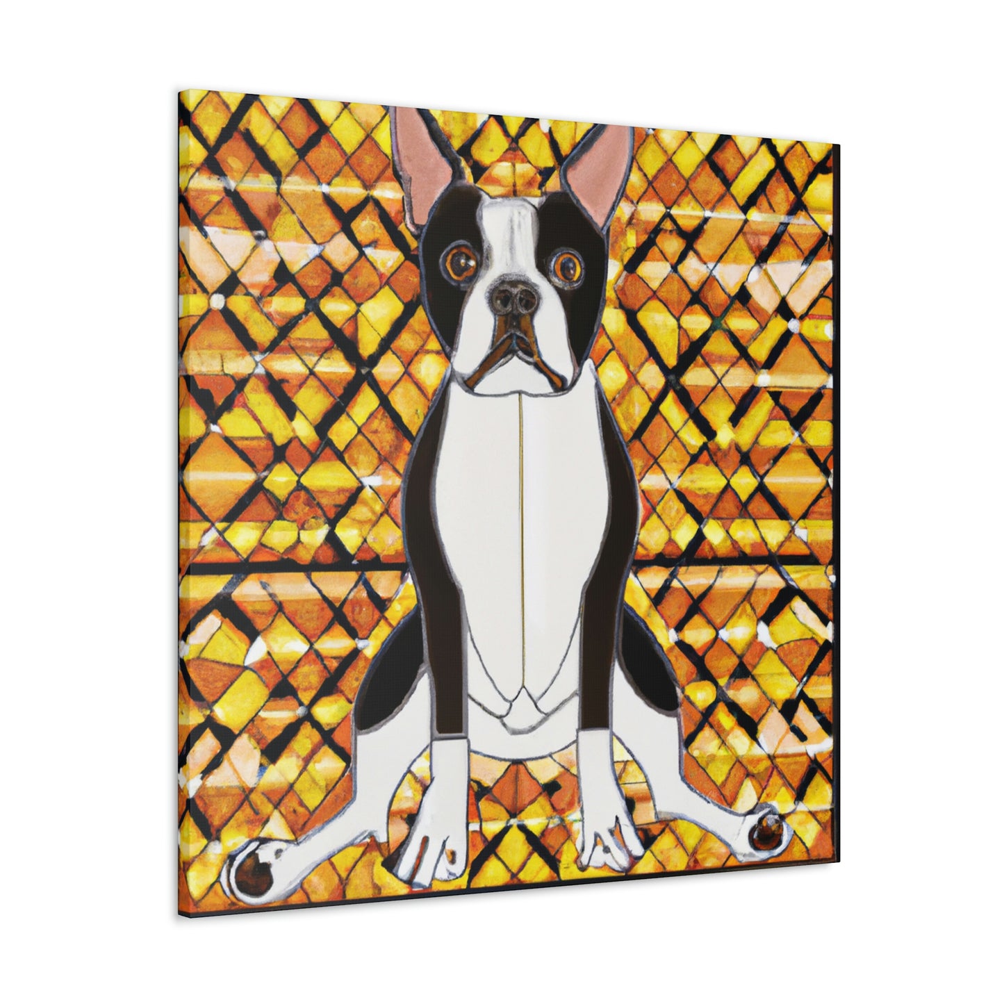 Boston Terrier Bliss - Canvas