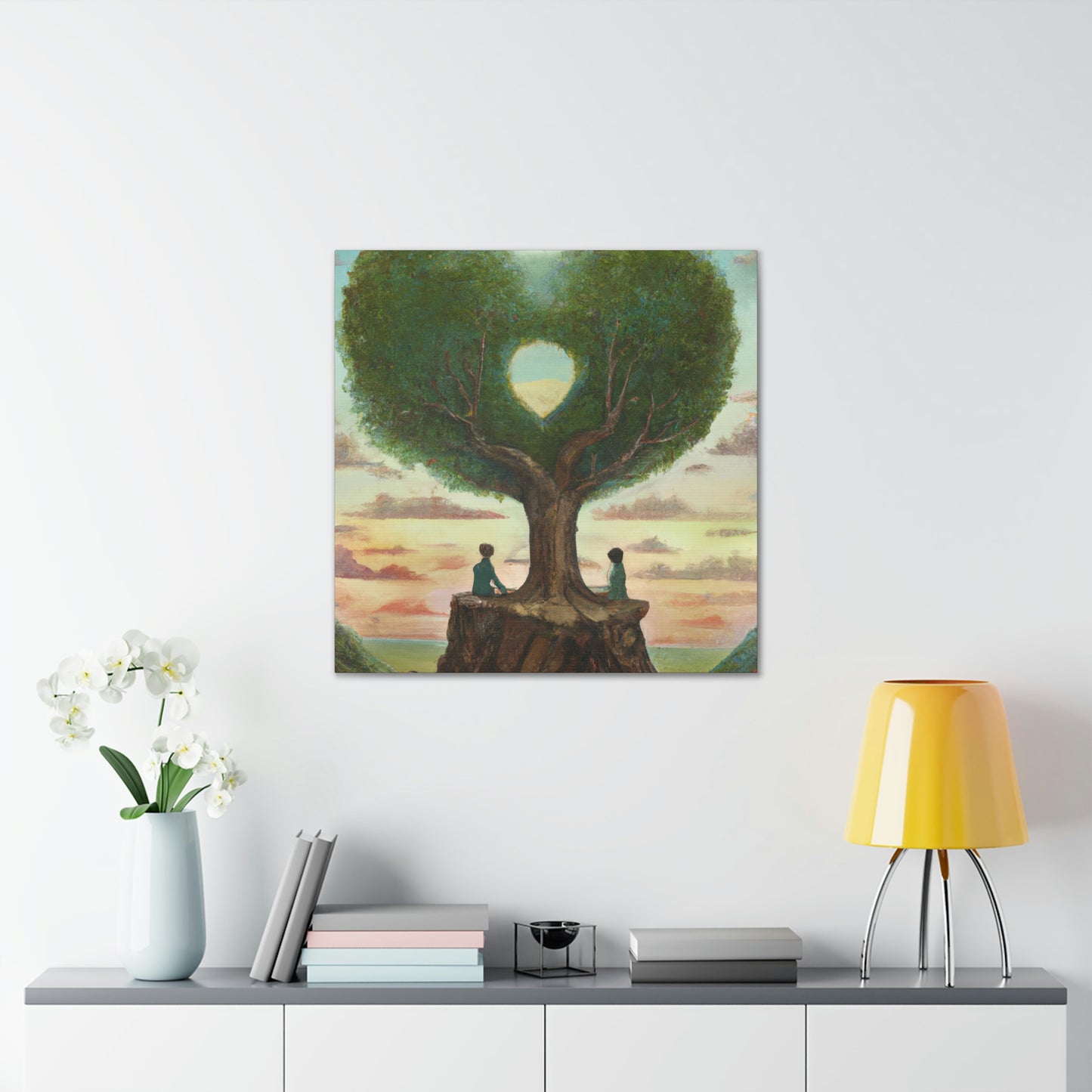 Love Tree Enchantment - Canvas