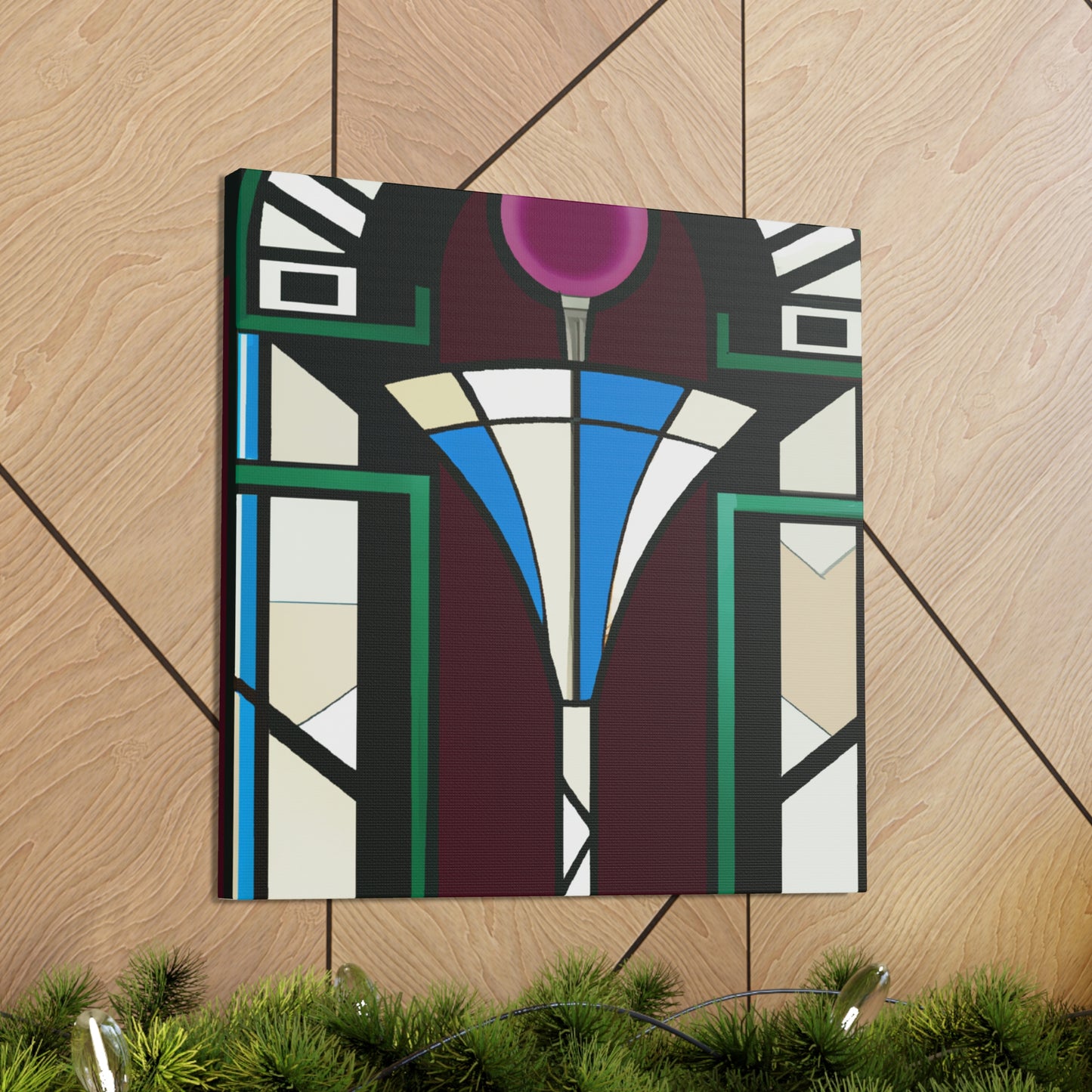 "Gleaming Wine Chalice" - Canvas