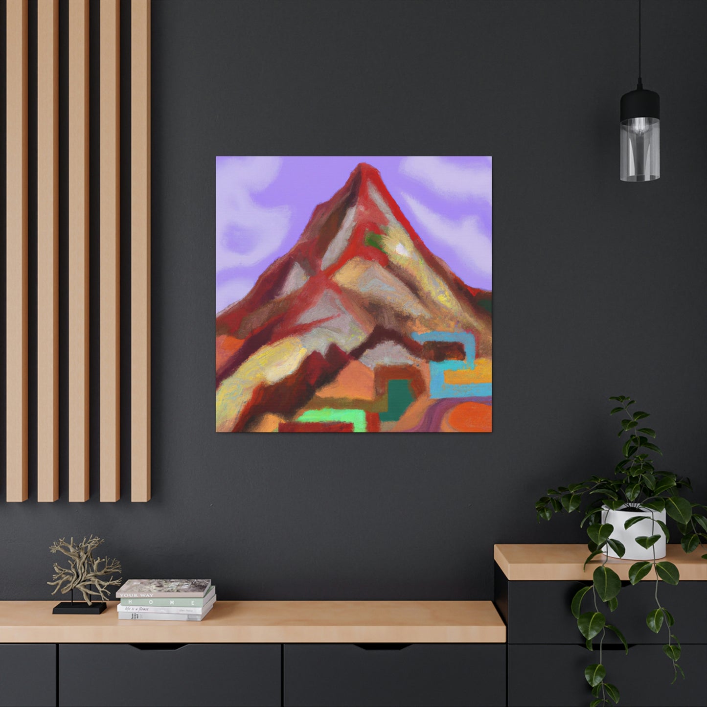 Mountain Majesty Painting - Canvas