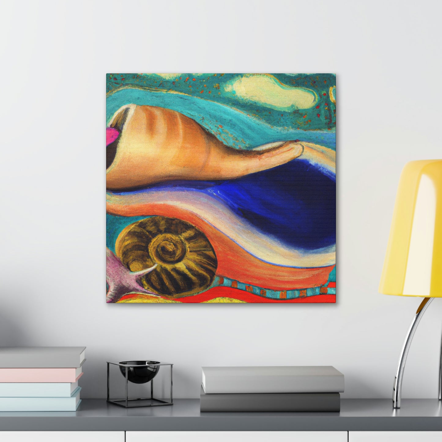 "Sea Shell Symphony" - Canvas