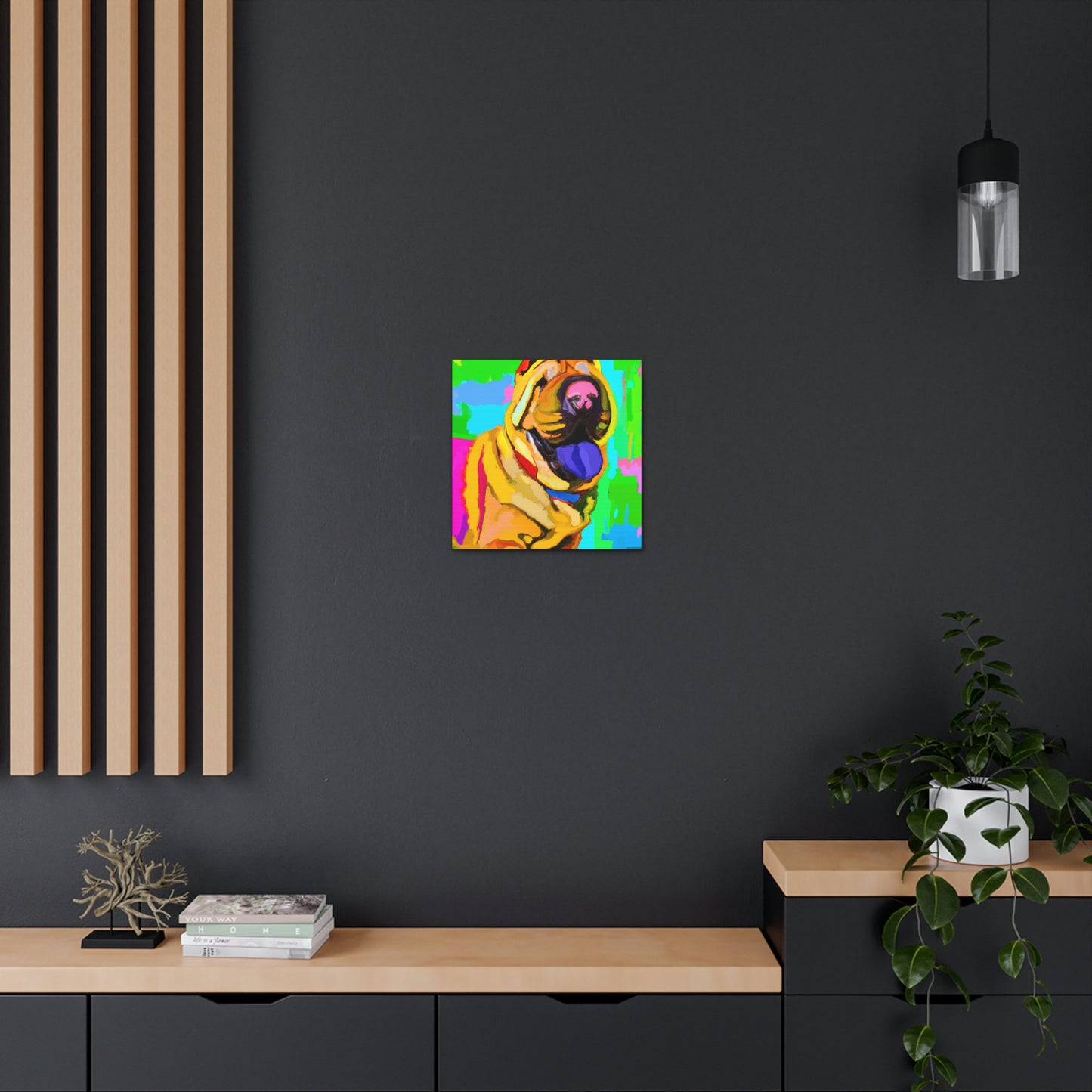 Shar Pei Minimalism - Canvas