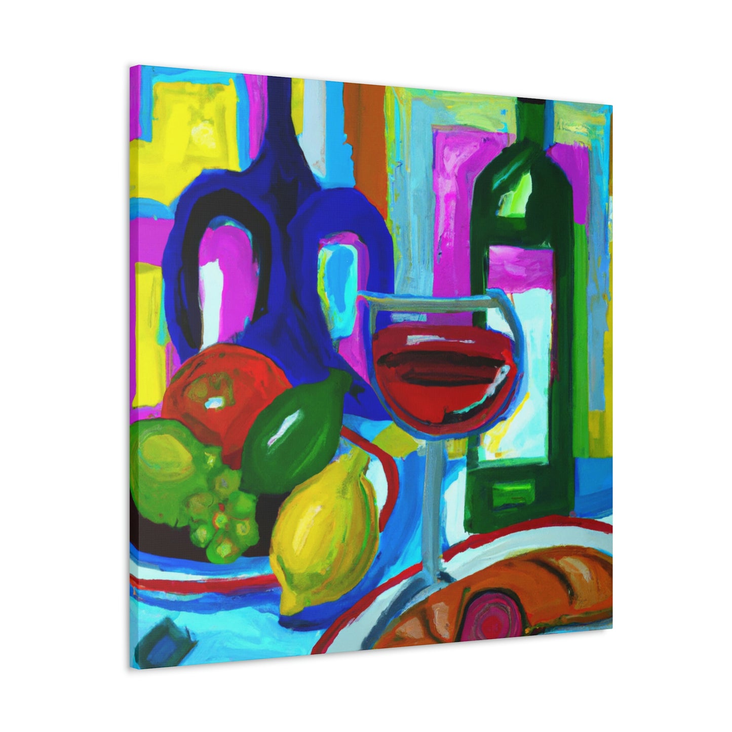 "Wine & Cheese Fête - Canvas" - Canvas