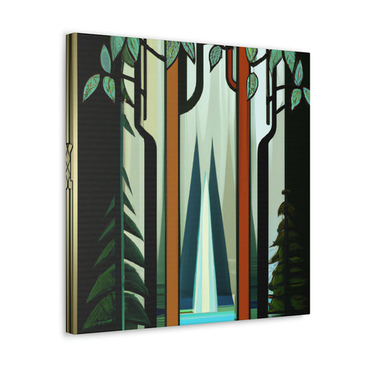 "Enchanted Forest Glade" - Canvas