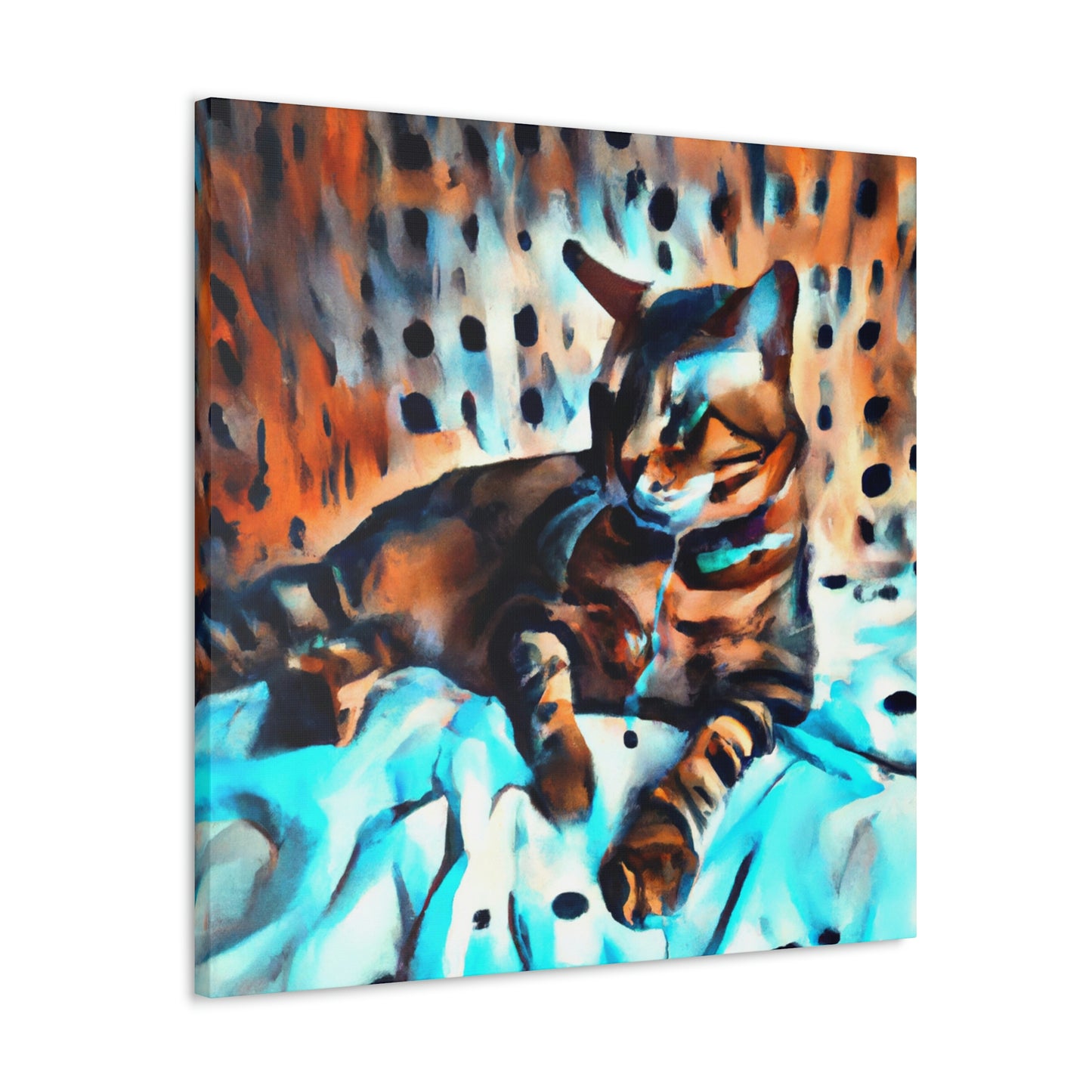 "Bengal in Abstraction" - Canvas