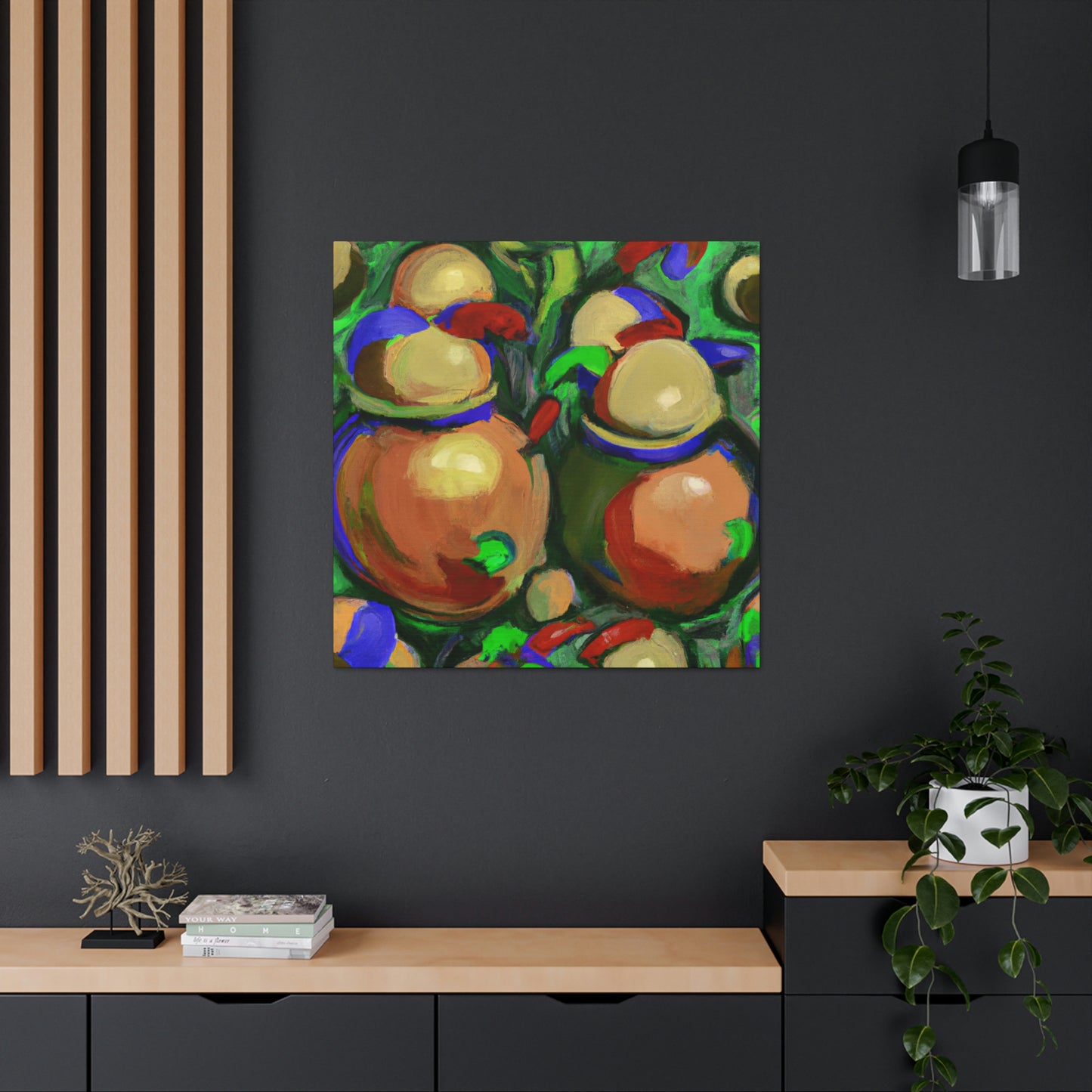 Grenades In Explosion - Canvas