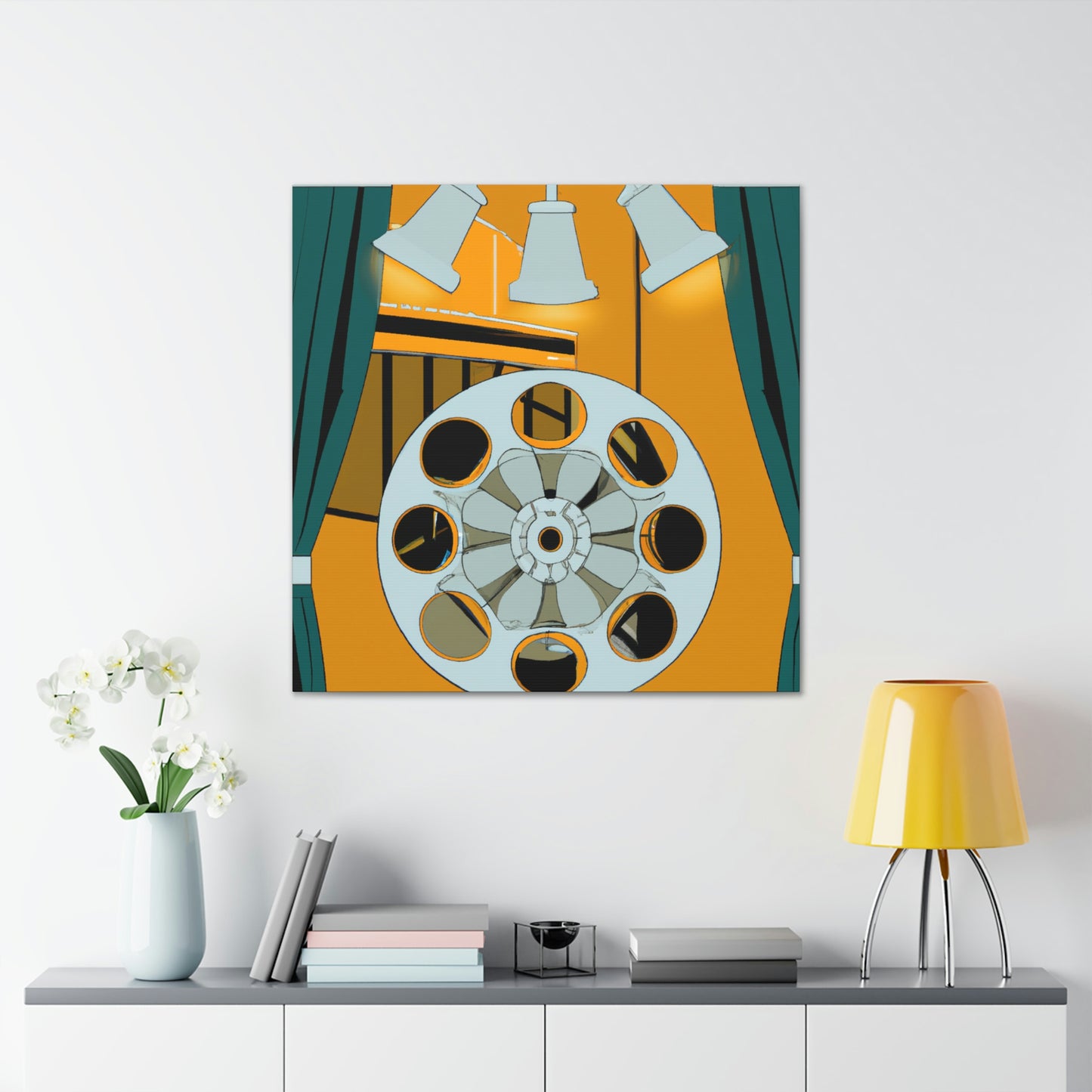 Movie Reels Deco. - Canvas