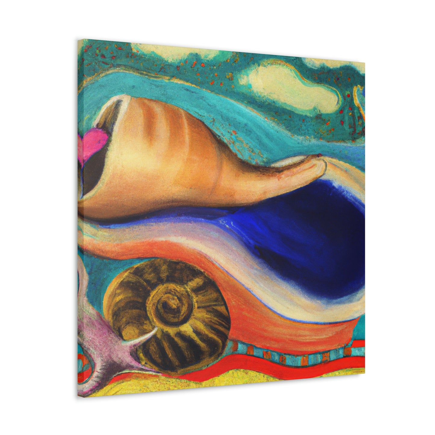 "Sea Shell Symphony" - Canvas