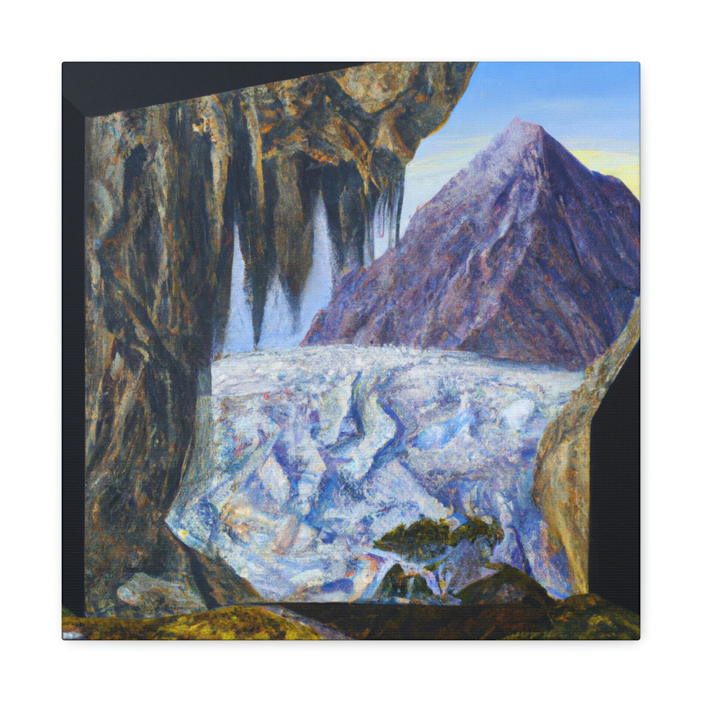 Glacier of Dreams - Canvas