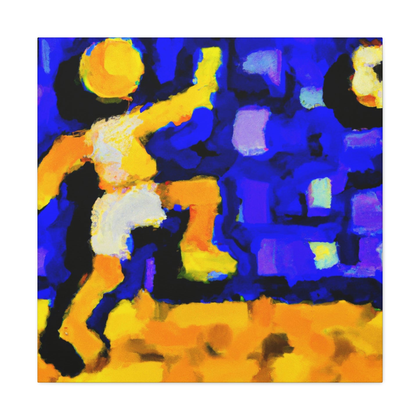 "Soccer in the Abstract" - Canvas