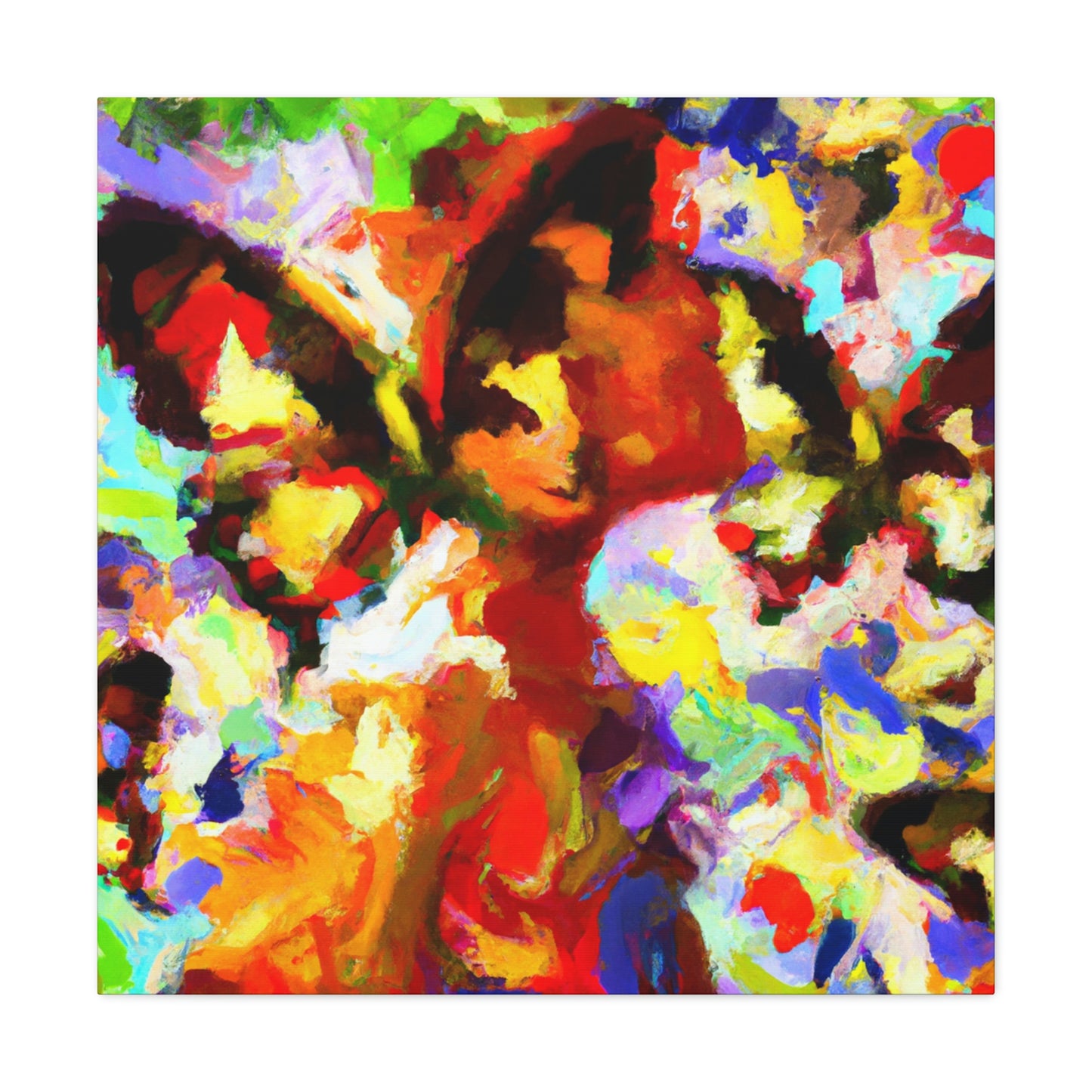 Love Butterfly Dance - Canvas