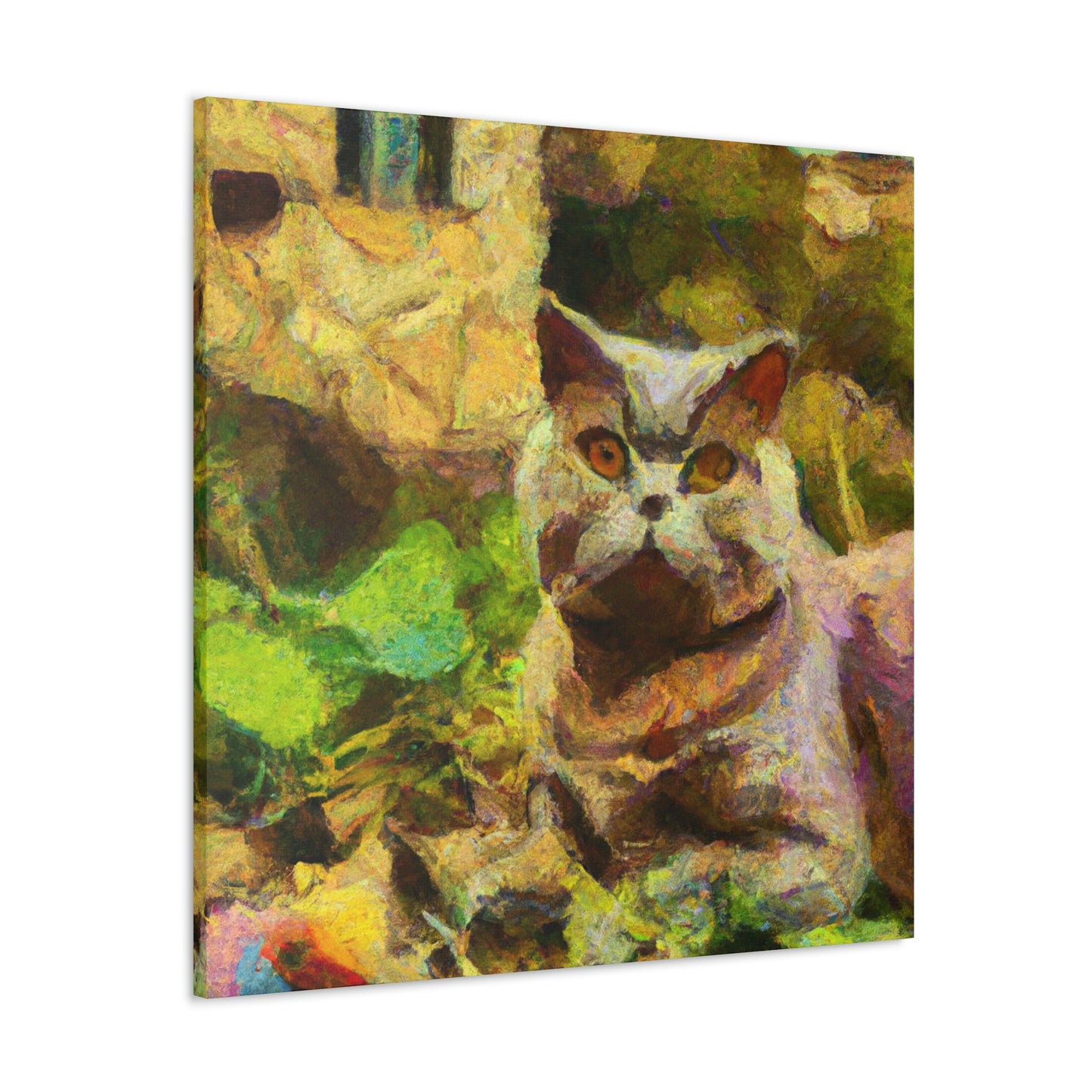 "Felines and Fauvism" - Canvas