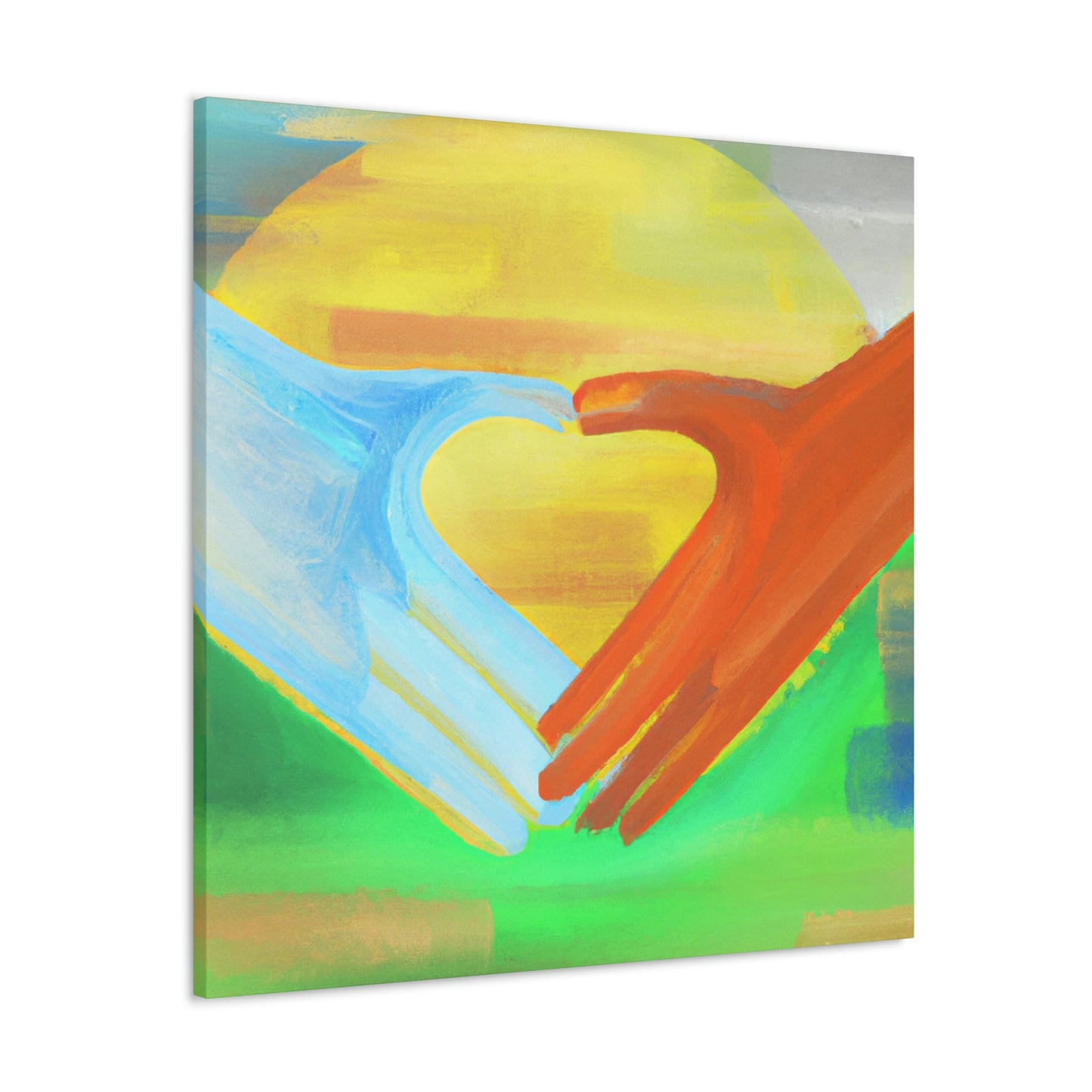 United Through Hands - Canvas