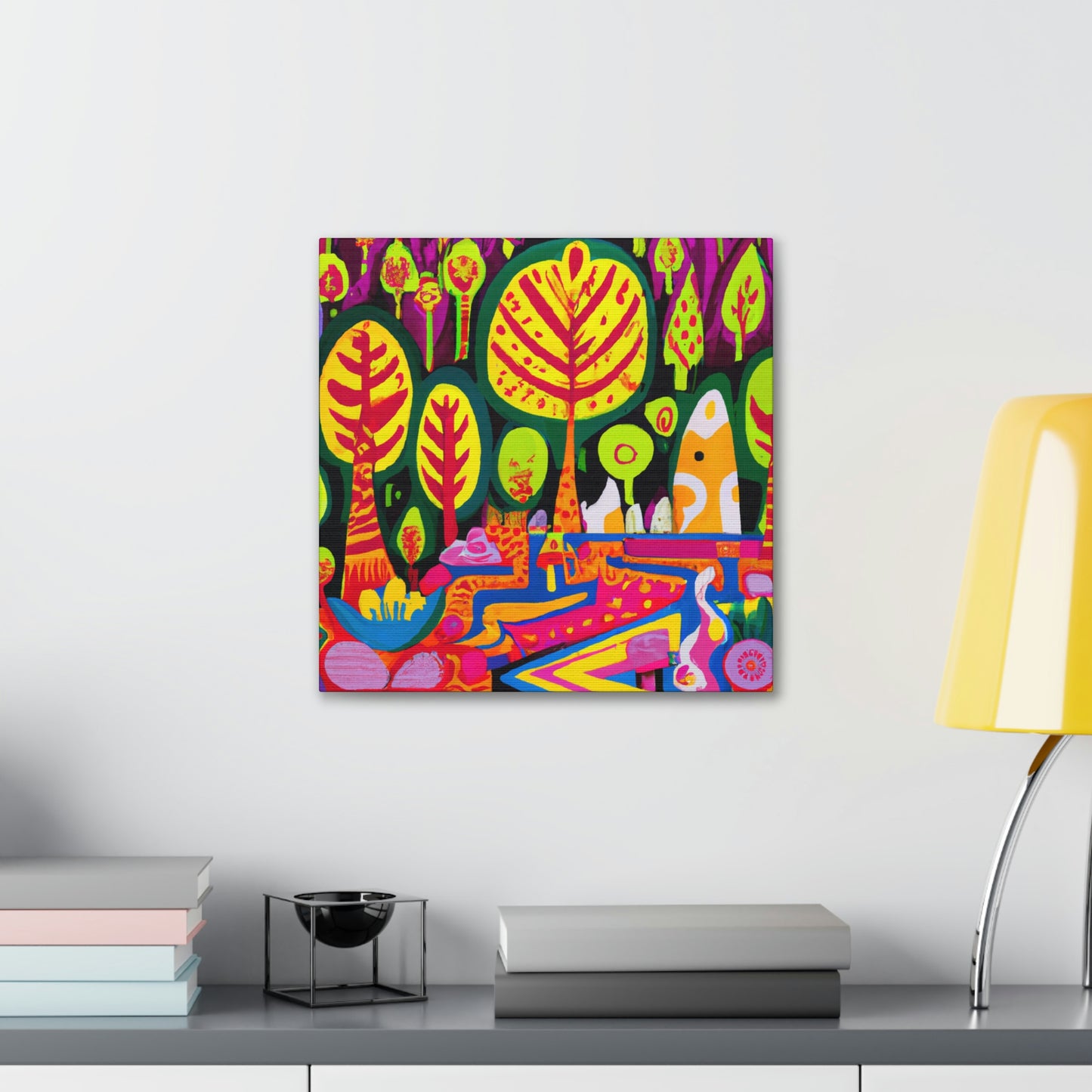 "Forest of Mystery Expression" - Canvas