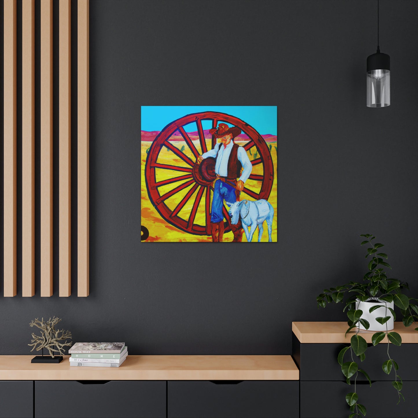 "Wheel of Passage Time" - Canvas