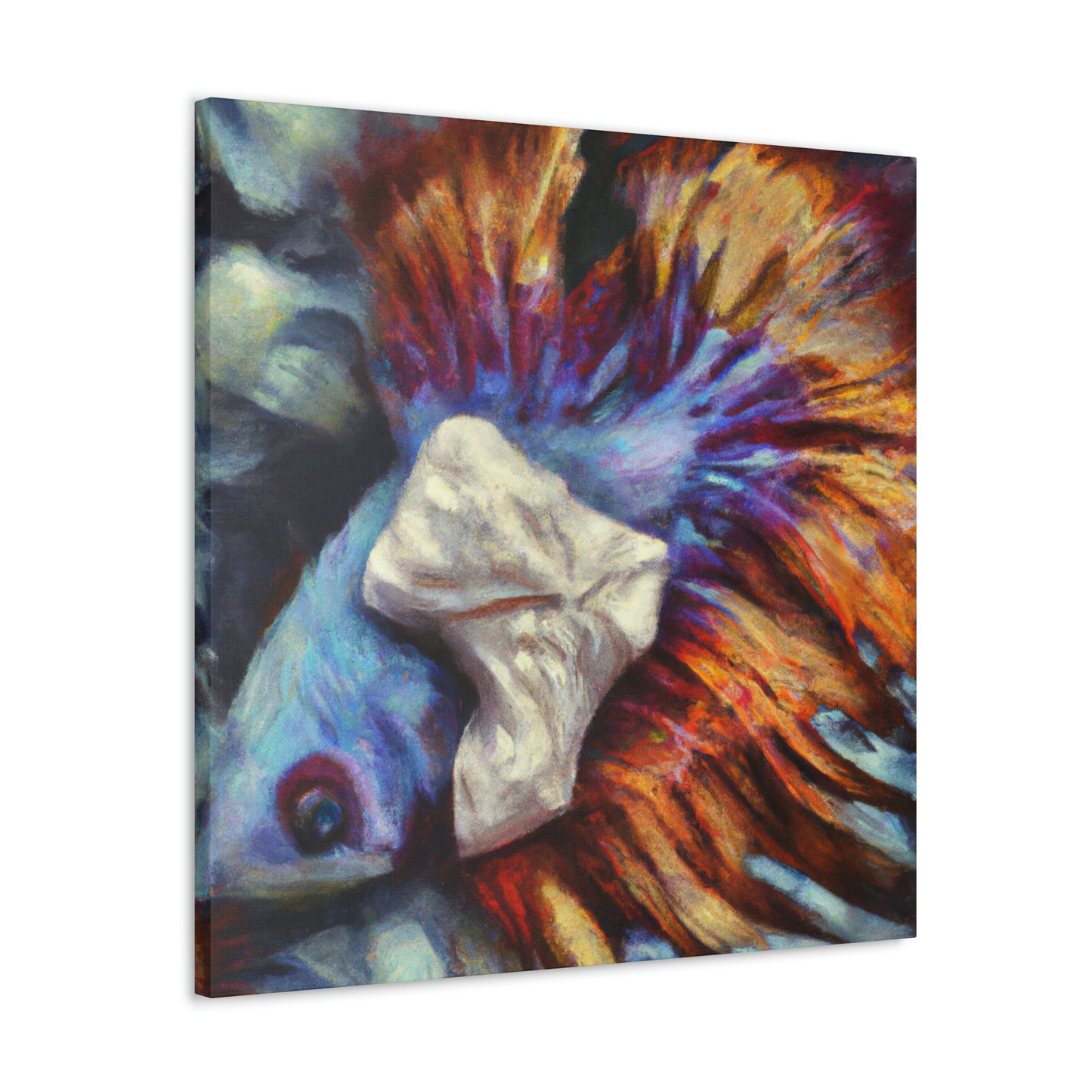 "Surreal Betta Flying" - Canvas