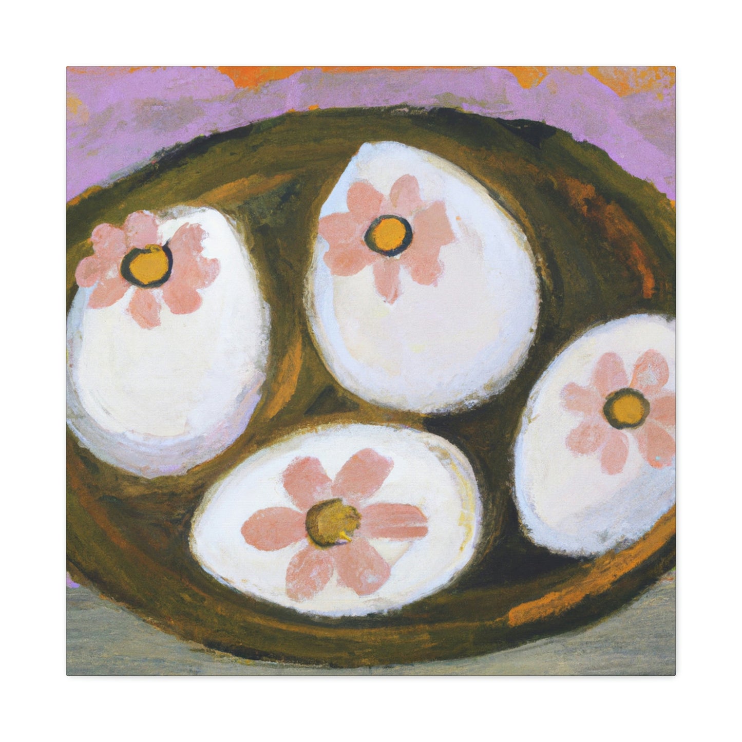 "Eggs at Dawning" - Canvas