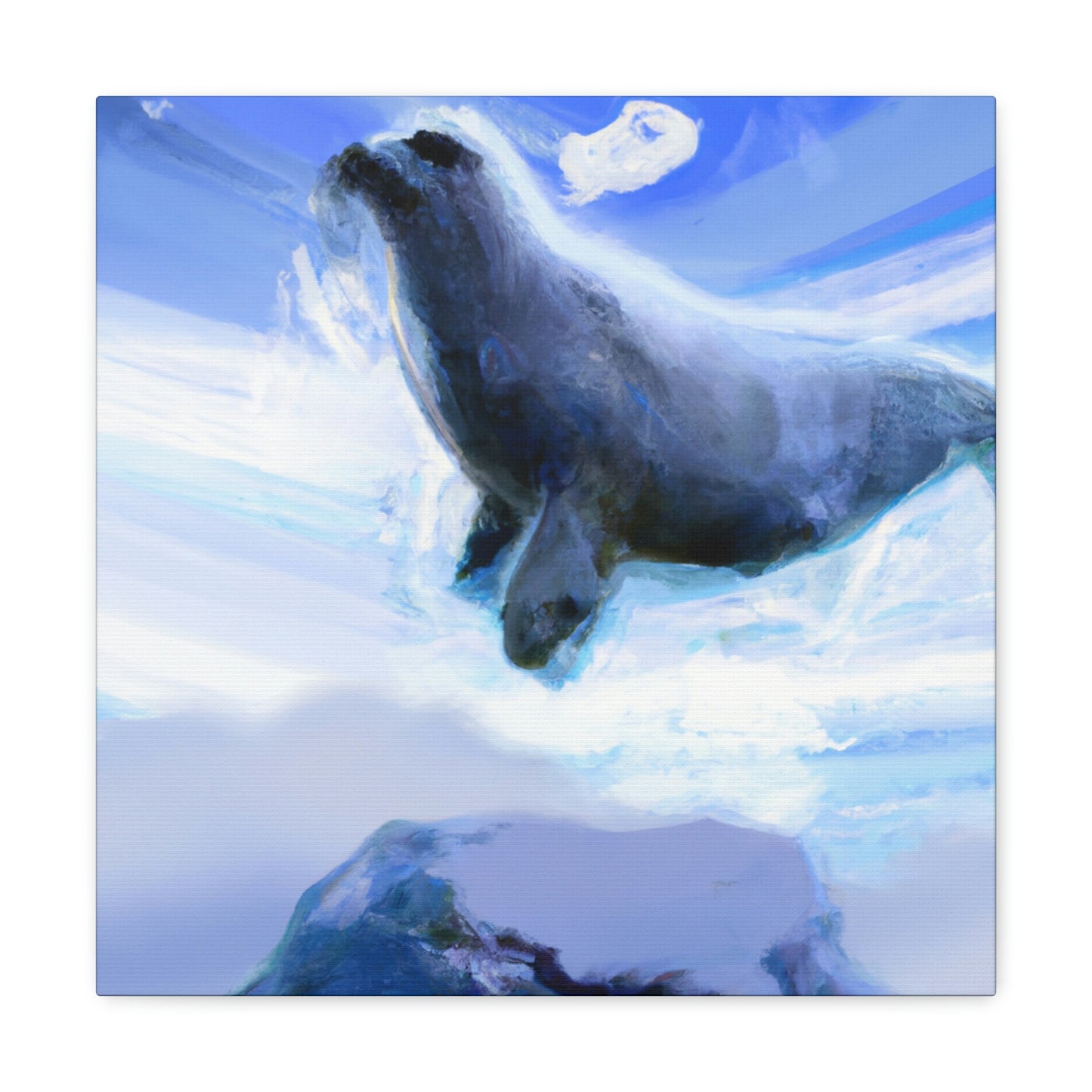 Harp Seal Ballet Dance - Canvas