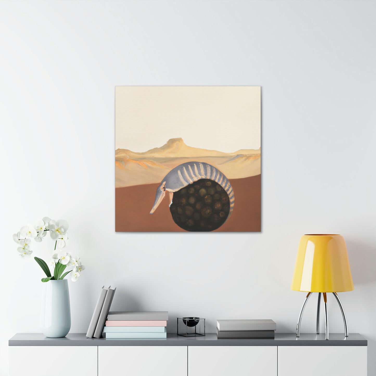 "Armoured Armadillo Art" - Canvas