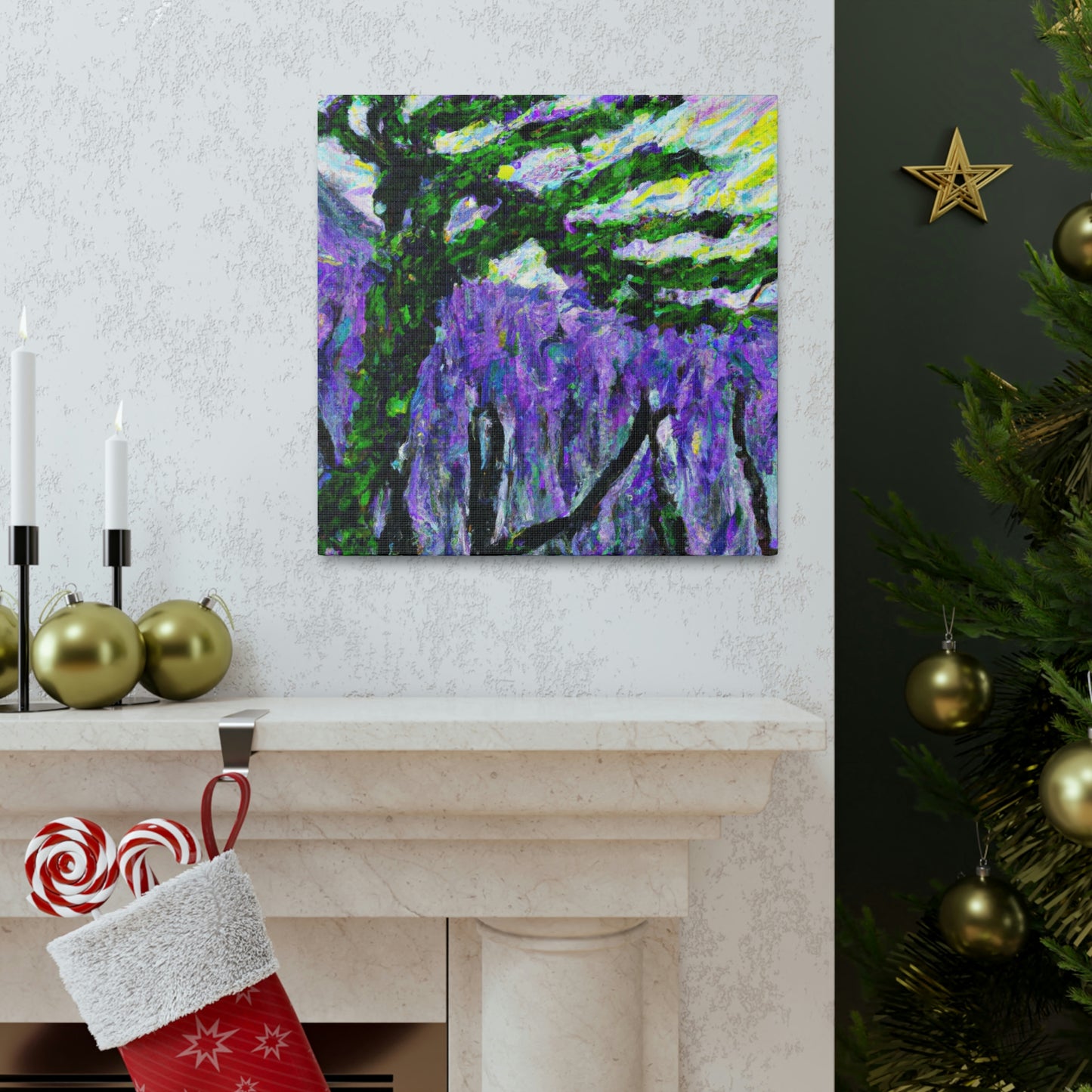 Wisteria Evocative Dreams - Canvas