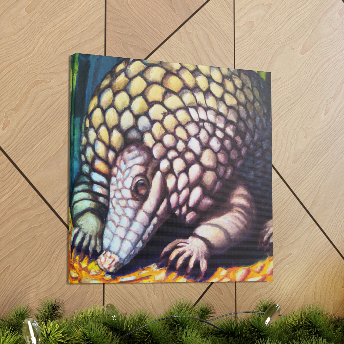 Indian Pangolin Artwork - Canvas