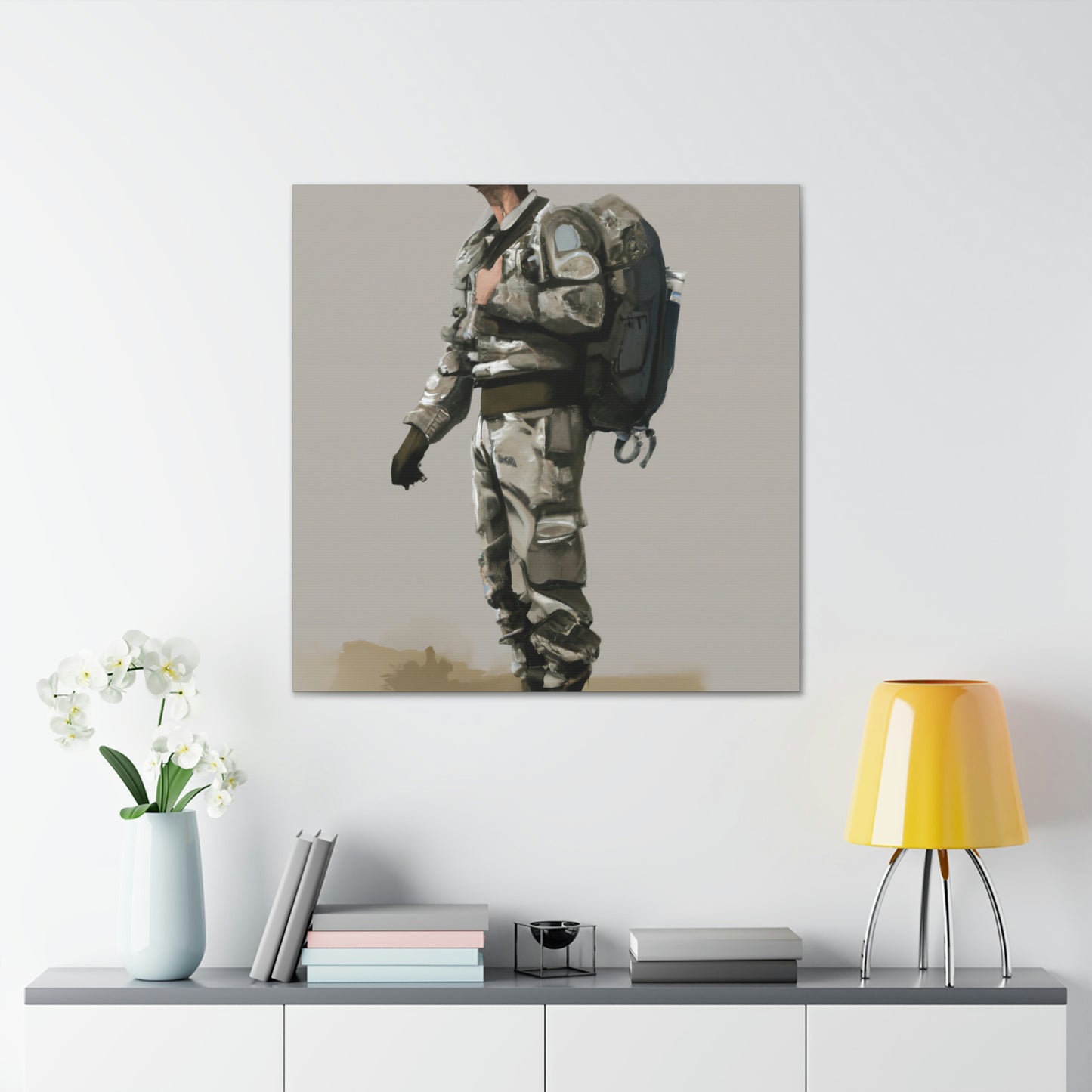 Combat Medic's Courage - Canvas