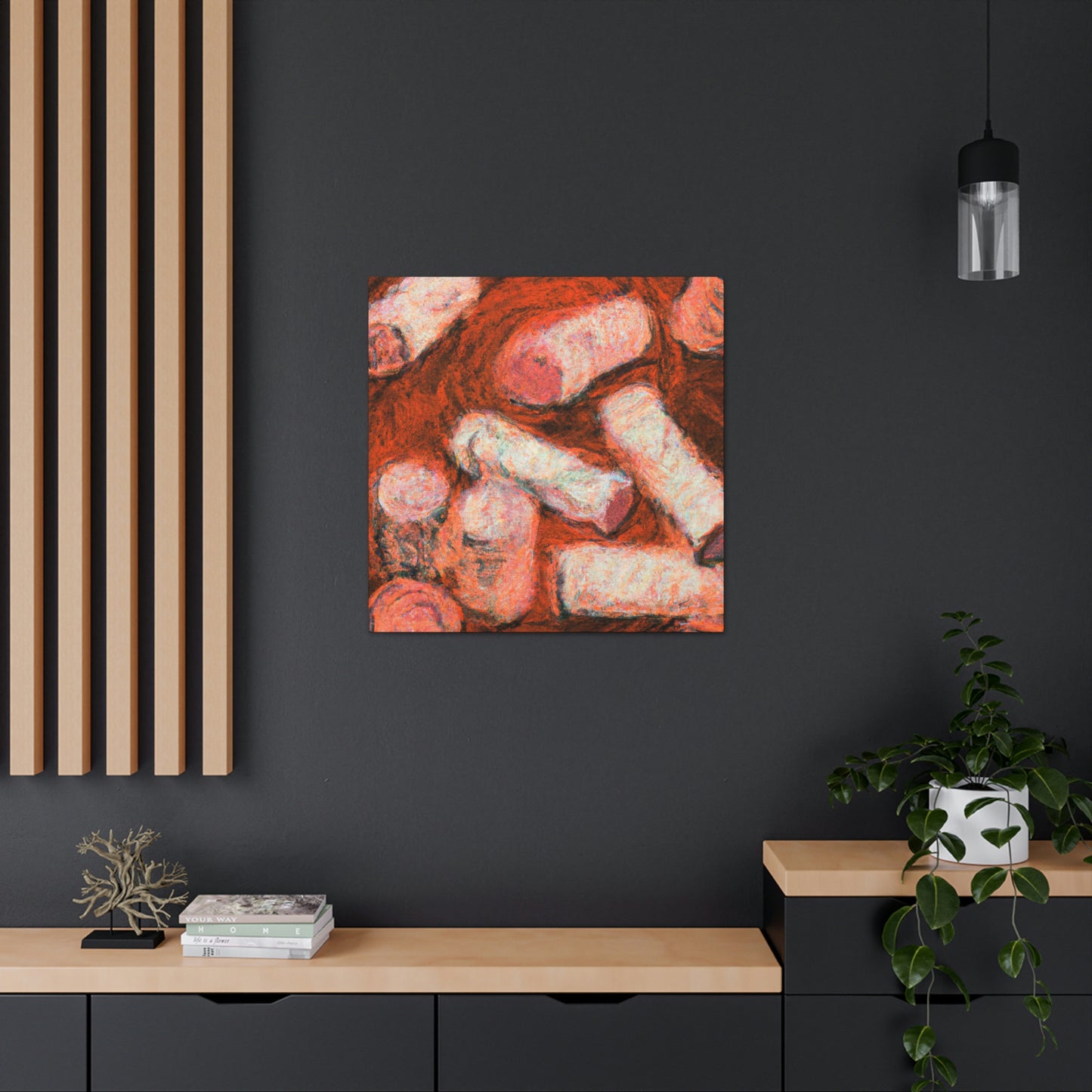 Corks and Celebration - Canvas