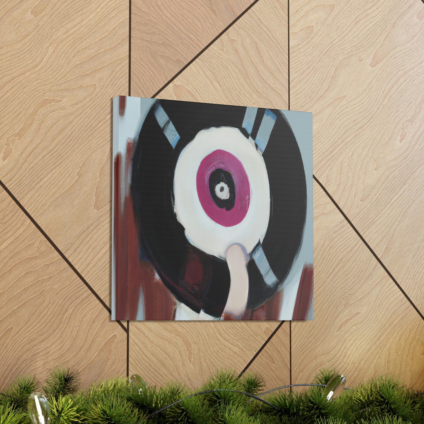 Vinyl Record Symphony. - Canvas