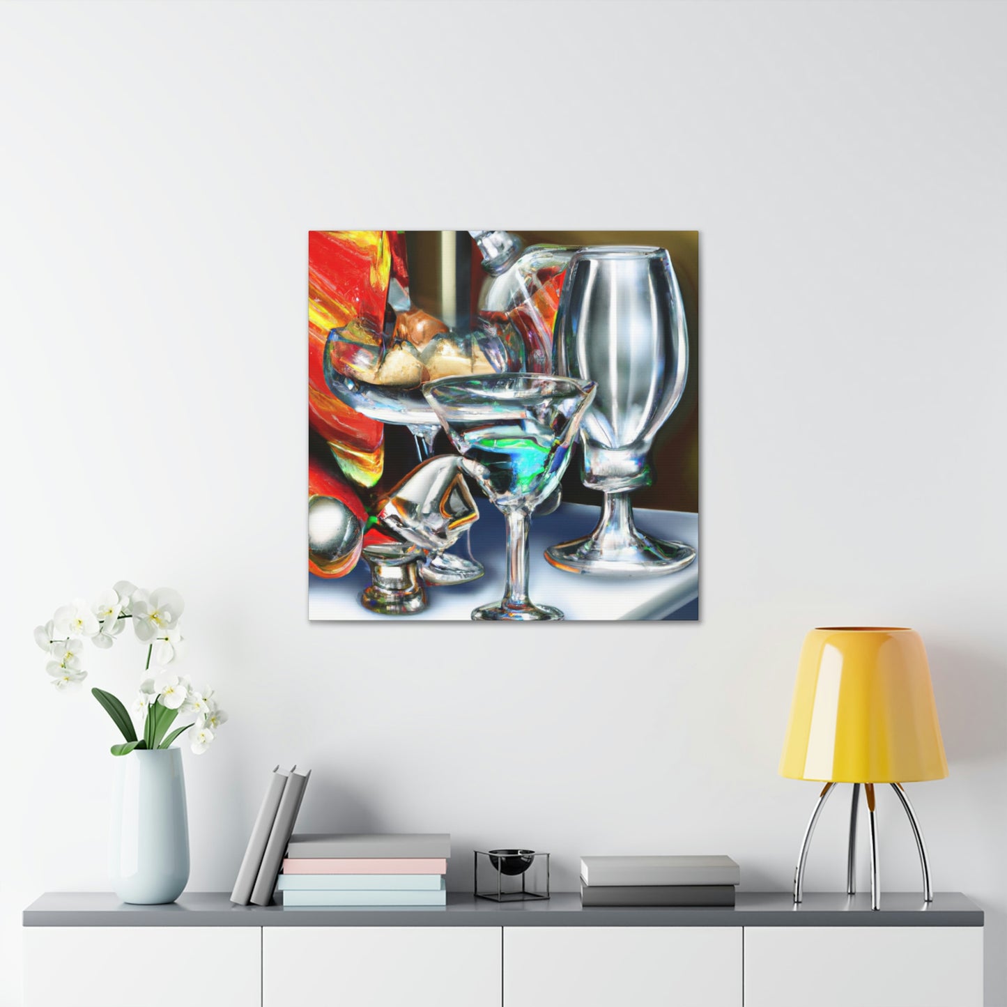 Alcoholic Nectar Glows - Canvas