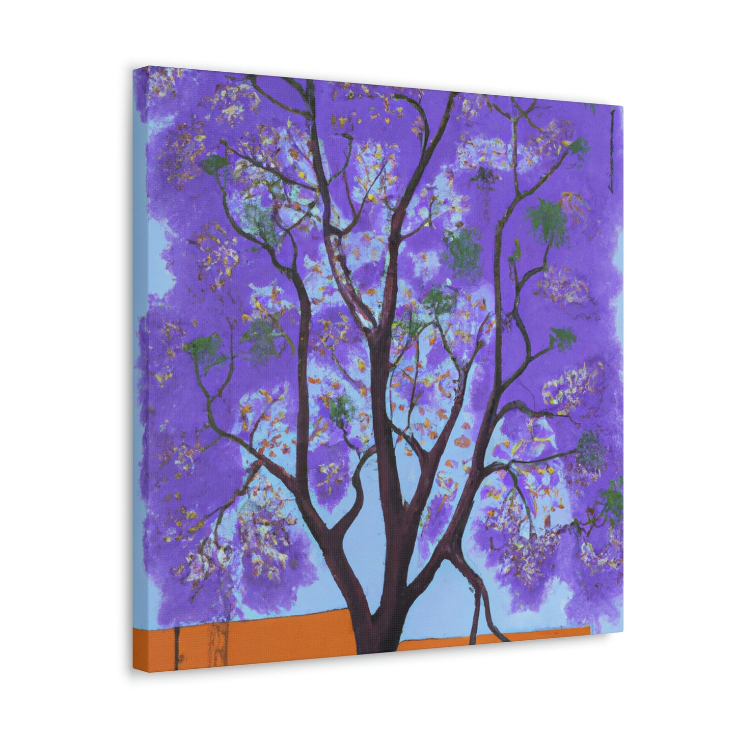 Cascading Jacaranda Joy - Canvas