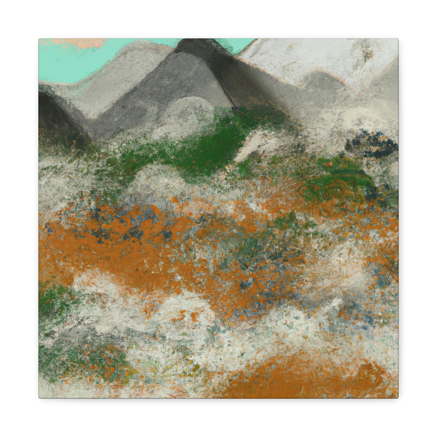 Mountain Majesty Musters - Canvas