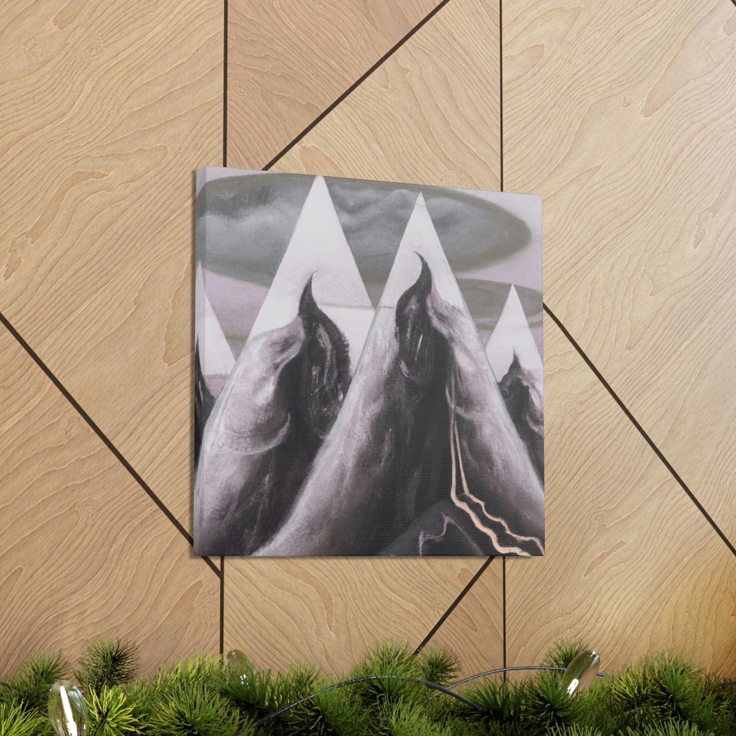 Mountain Mist Majesty - Canvas