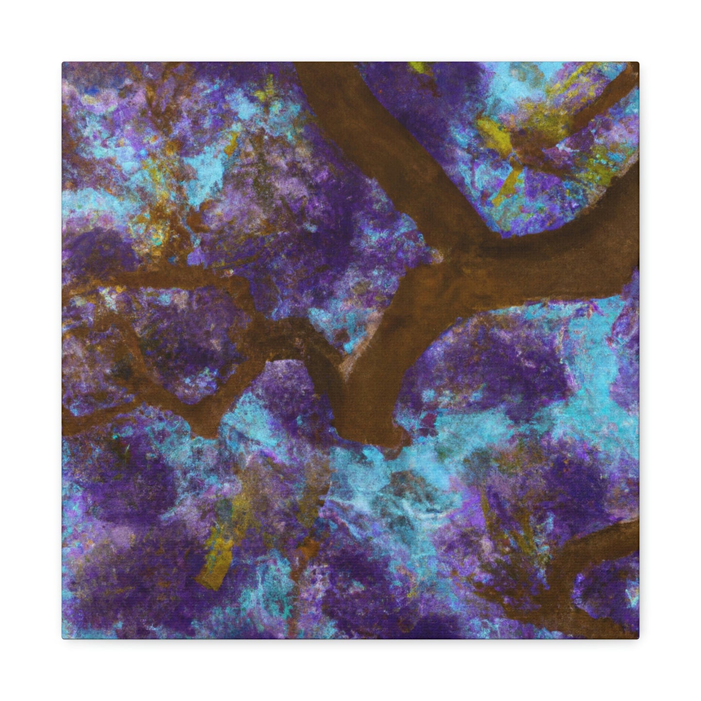 Jacaranda Dreamscape. - Canvas