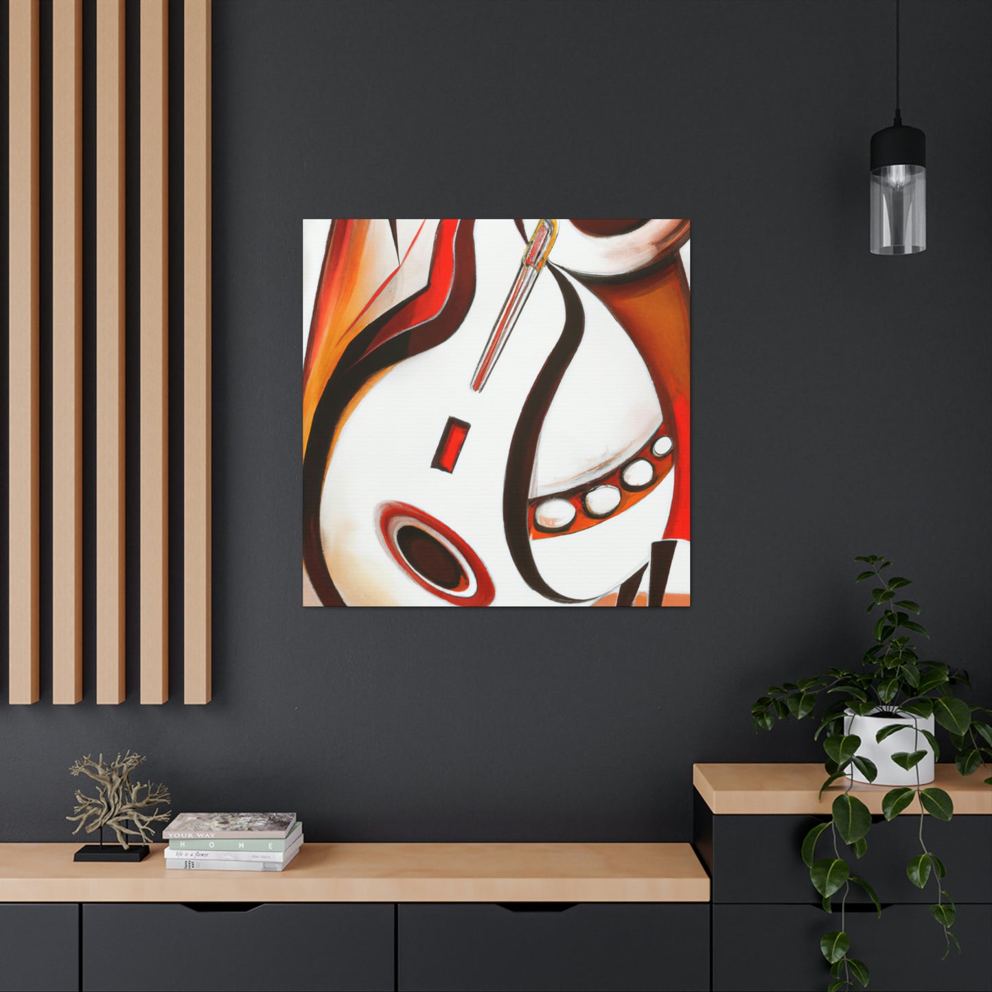 Bongos in Blastoff - Canvas