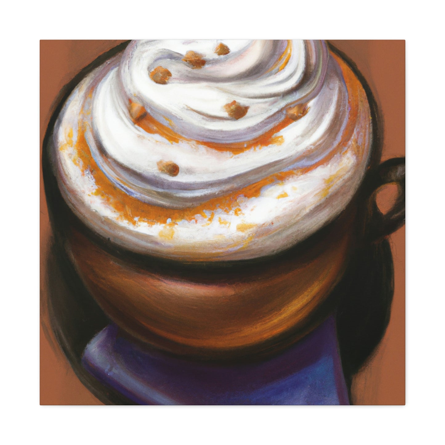 "Cappuccino in Realism" - Canvas