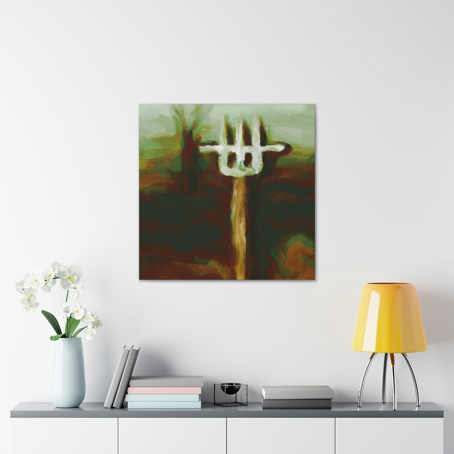 "Pitchfork in Expressionism" - Canvas