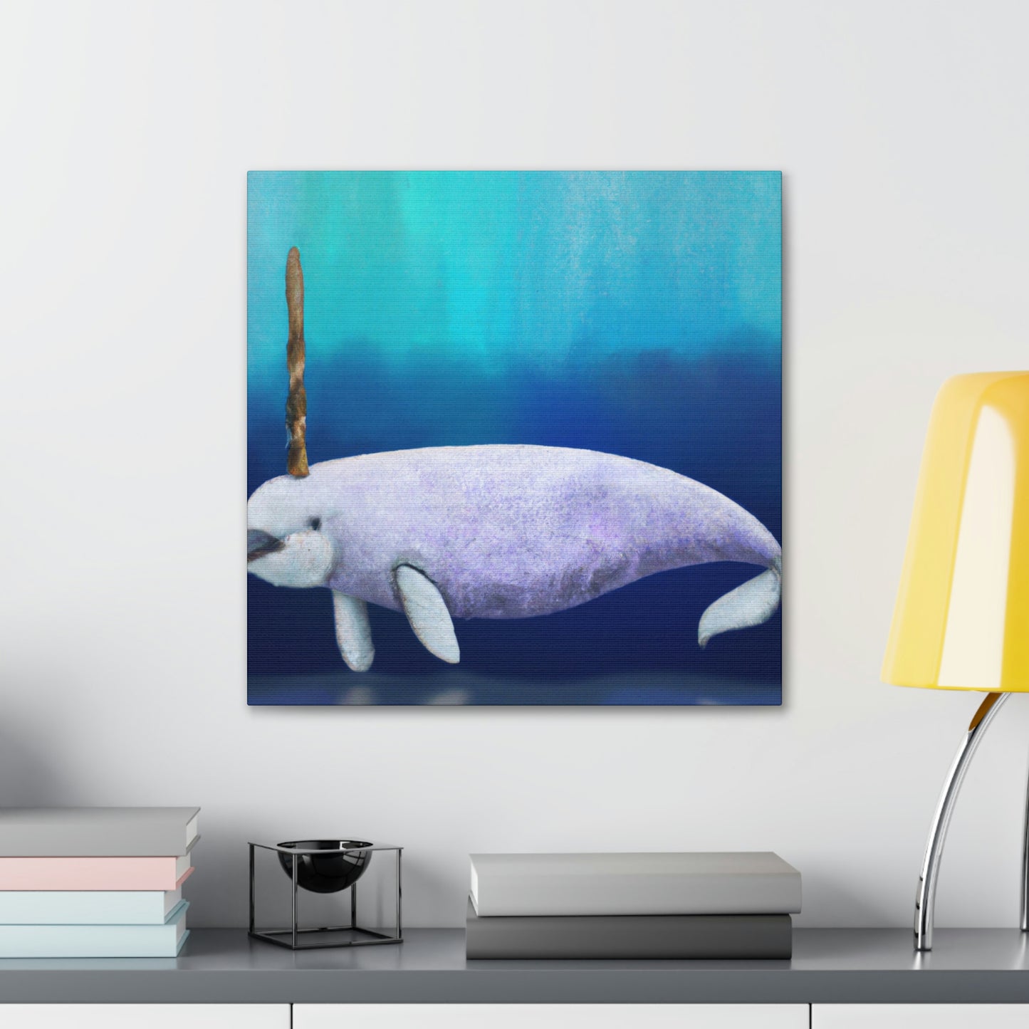 "The Mystical Narwhal" - Canvas