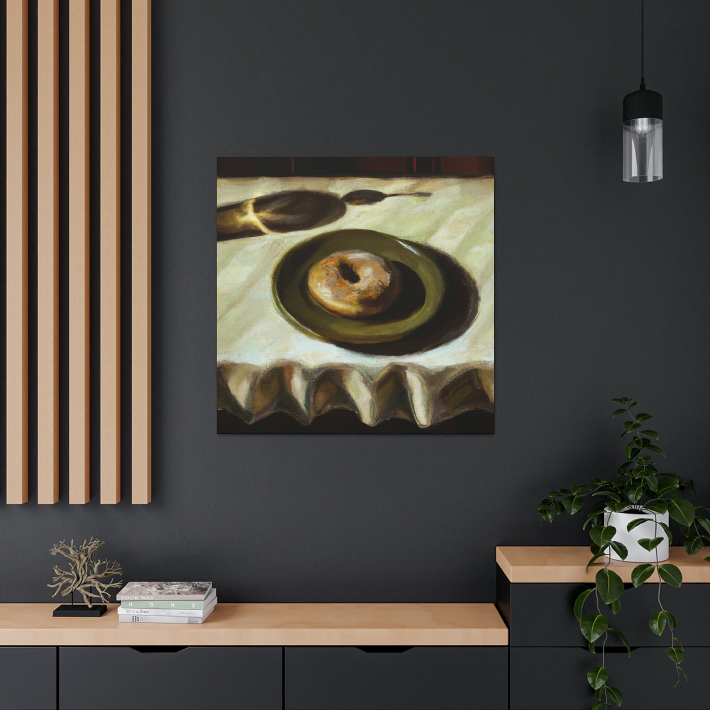 A Sweet Delightful Doughnut - Canvas