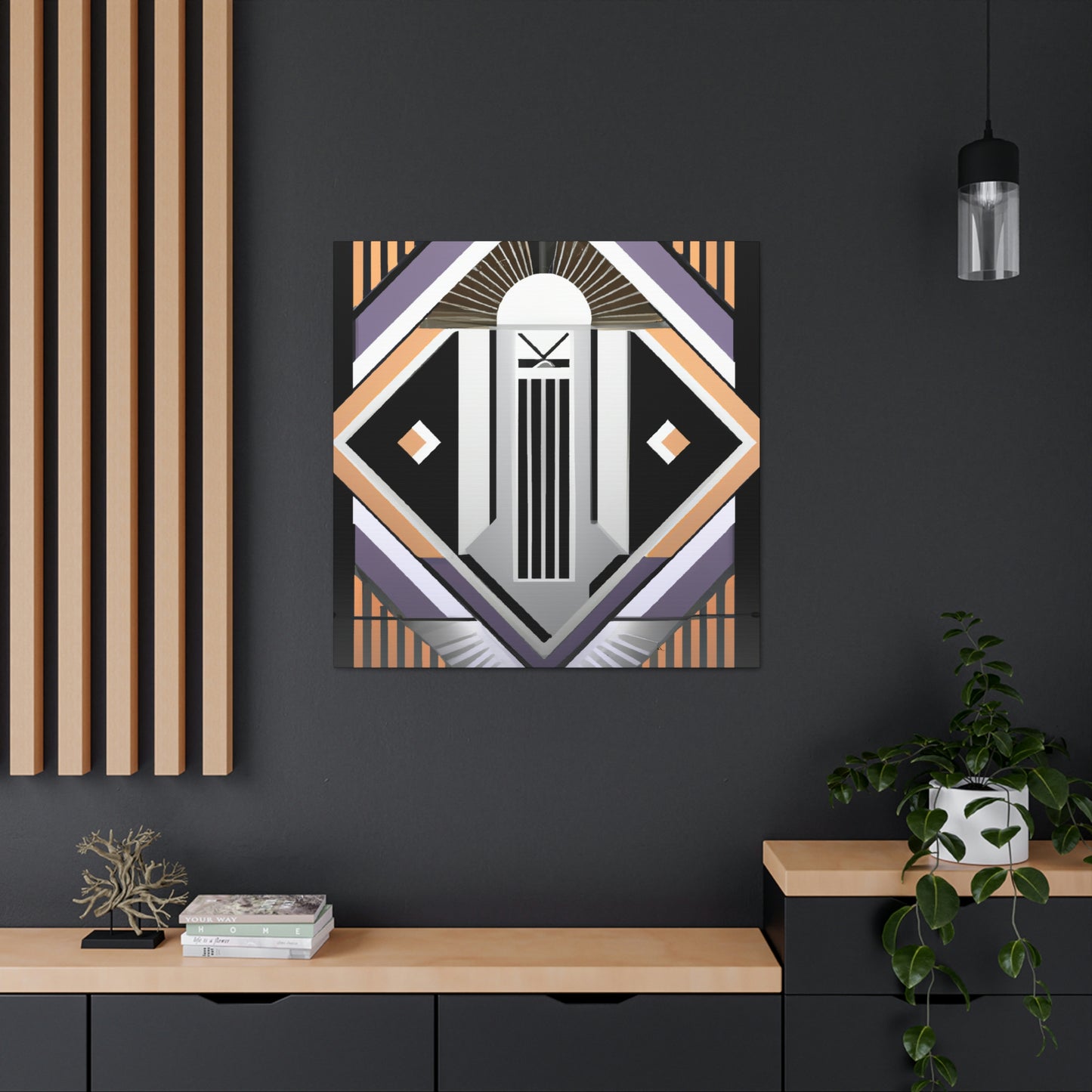 Dazzling Deco Splendor - Canvas