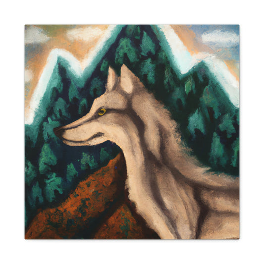 "Wolf in Dreamland" - Canvas