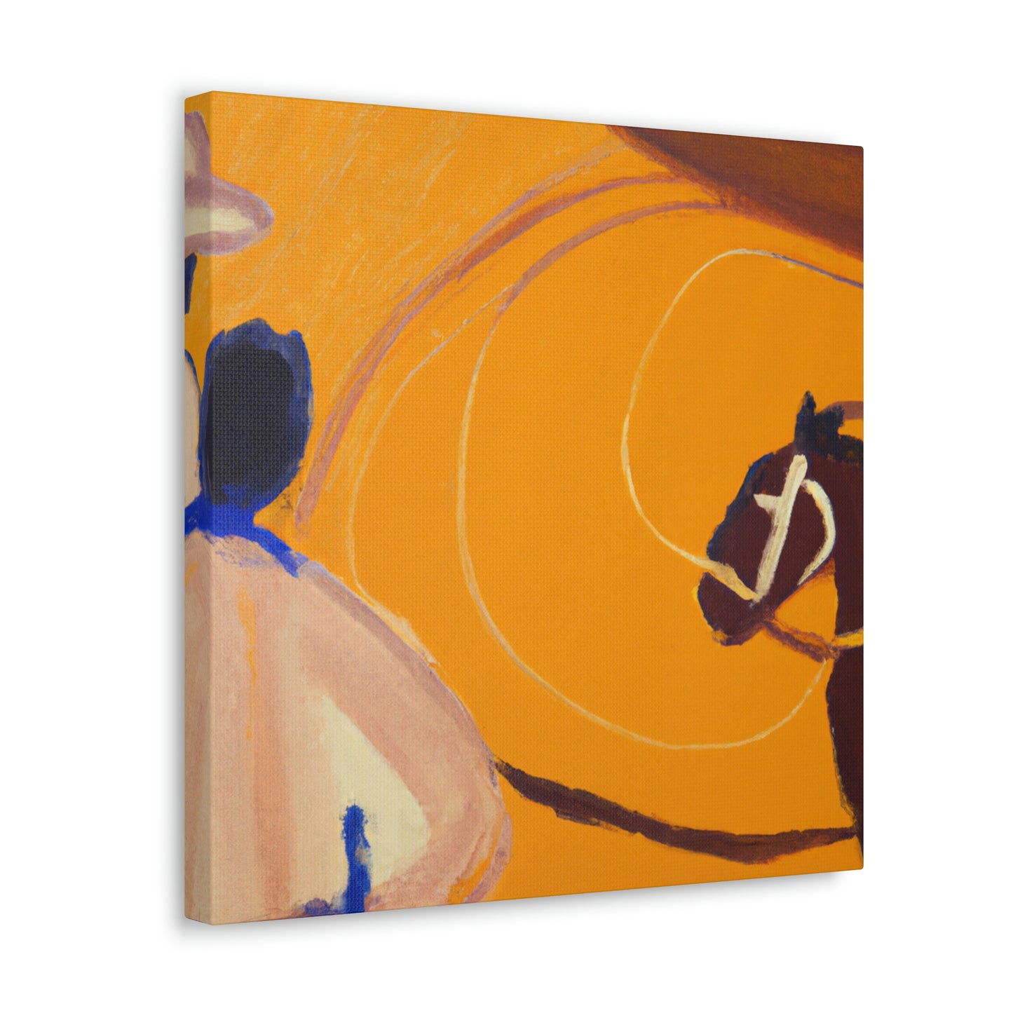 "Lasso in Expressionism" - Canvas