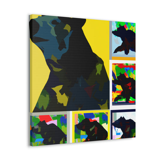 Black Bears In Pop - Canvas