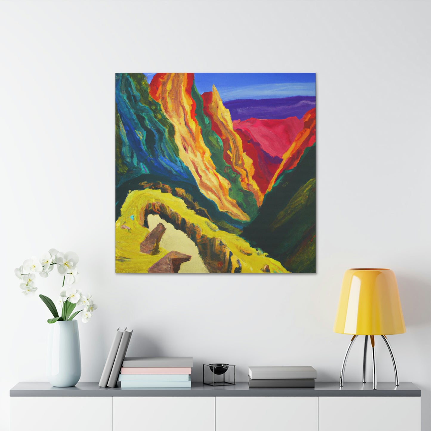 Desert Rock Reverie - Canvas