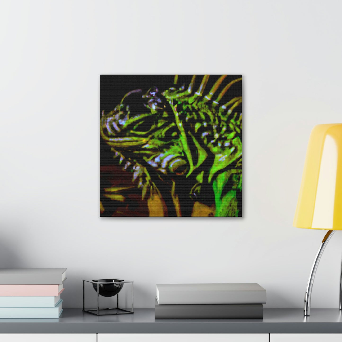 Iguana in Springtime - Canvas