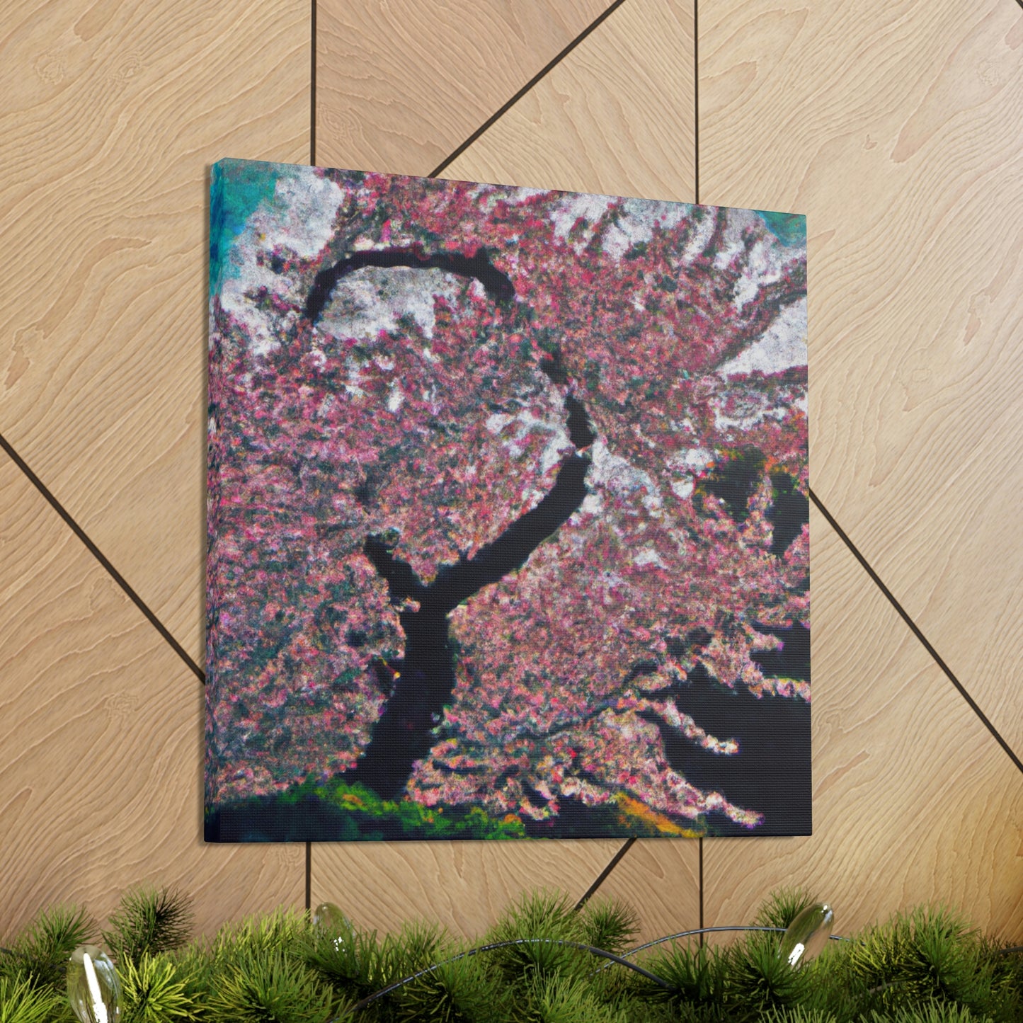 Cherry Blossom Reflection - Canvas