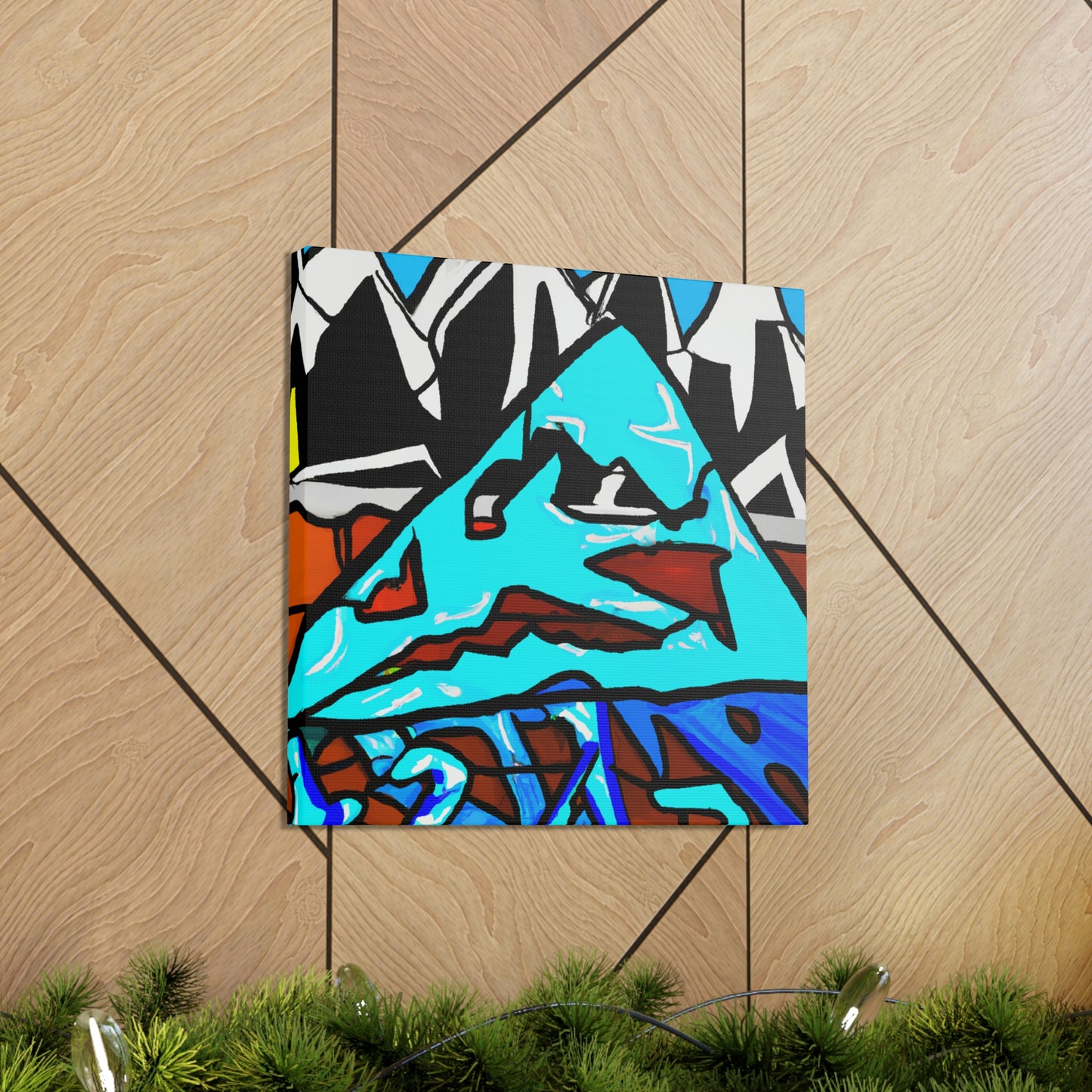 Glacial Majesty Expressed - Canvas