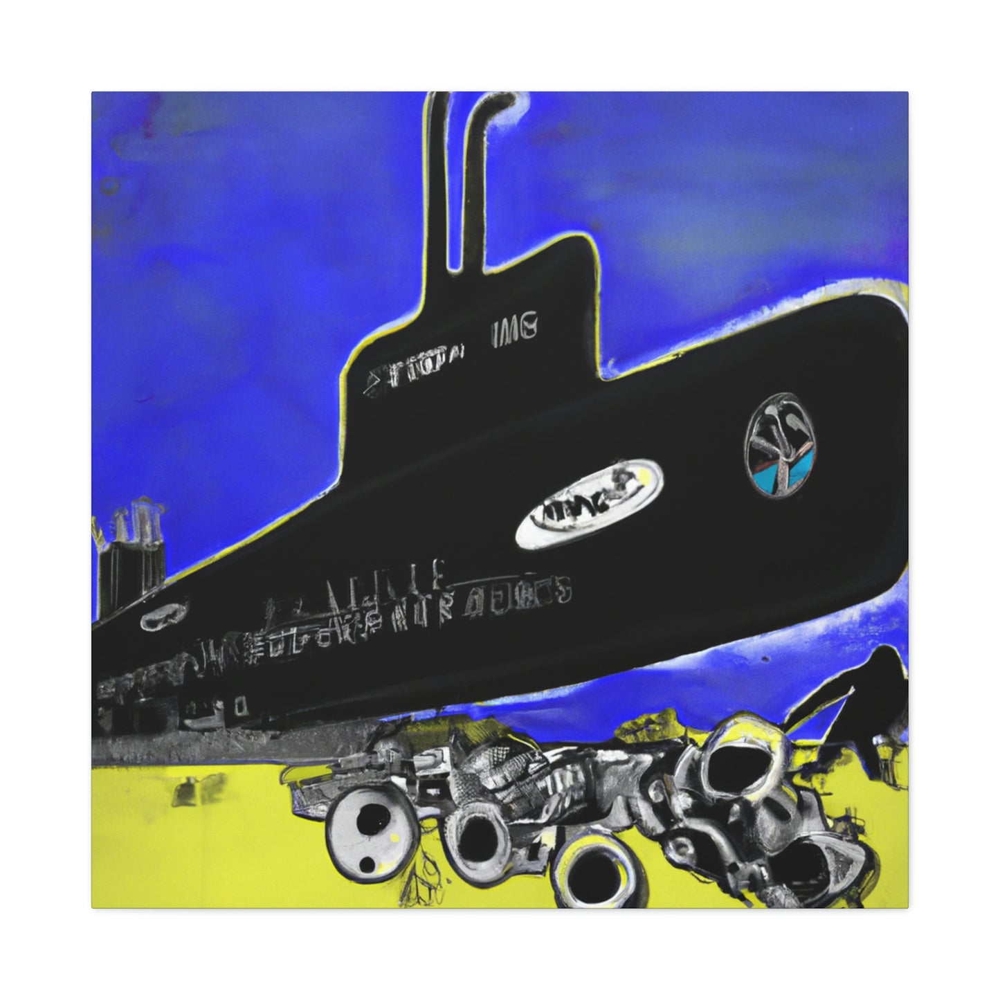 Submarine Underwater Dream - Canvas