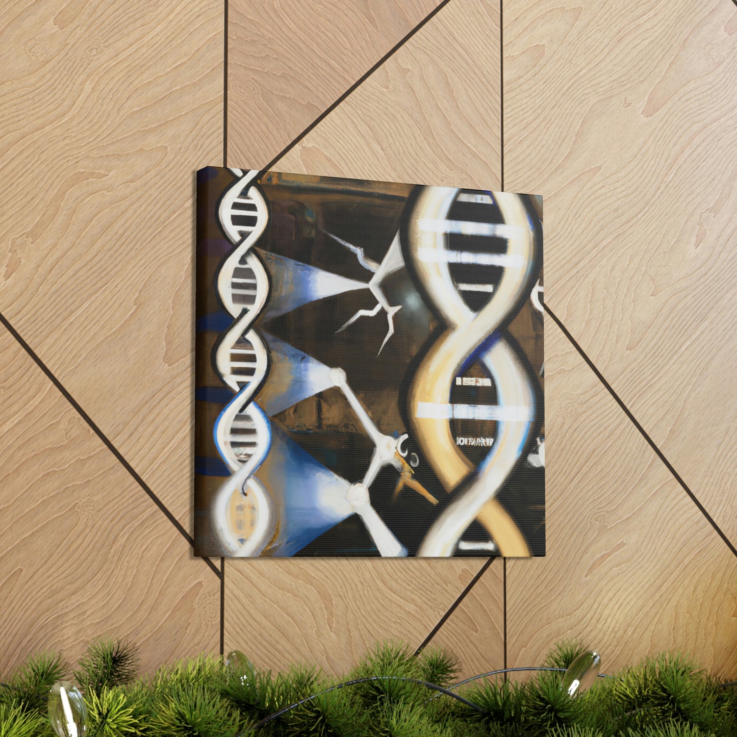 "Deco's DNA Vision" - Canvas