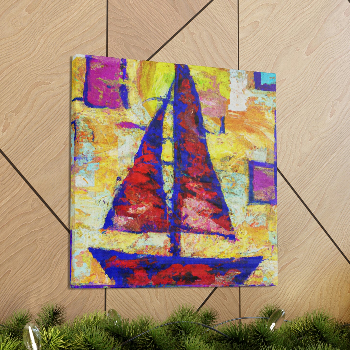 Sailboat on the Horizon - Canvas